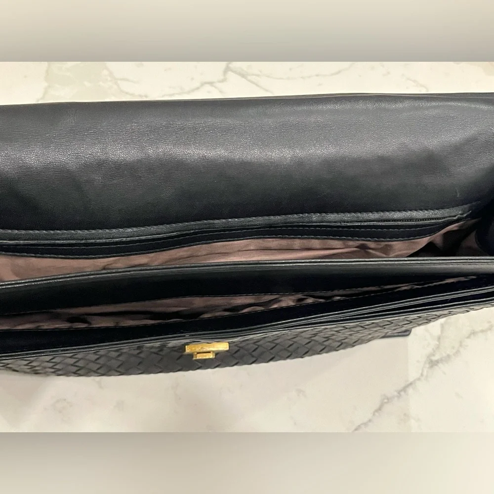 Bottega Veneta Black briefcase - Picture 6 of 11